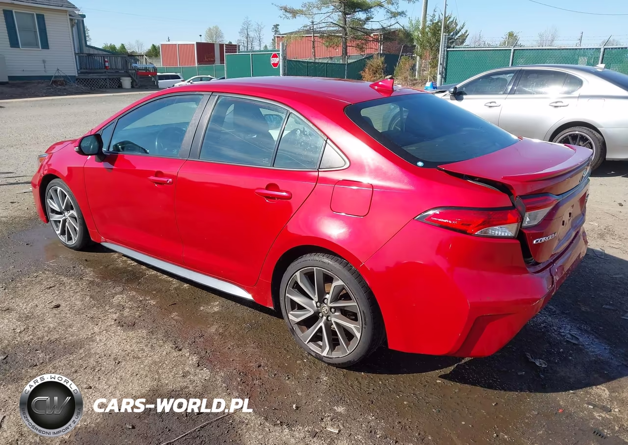 2021 Toyota Corolla Se VIN:5YFS4MCE0MP079340 - 3