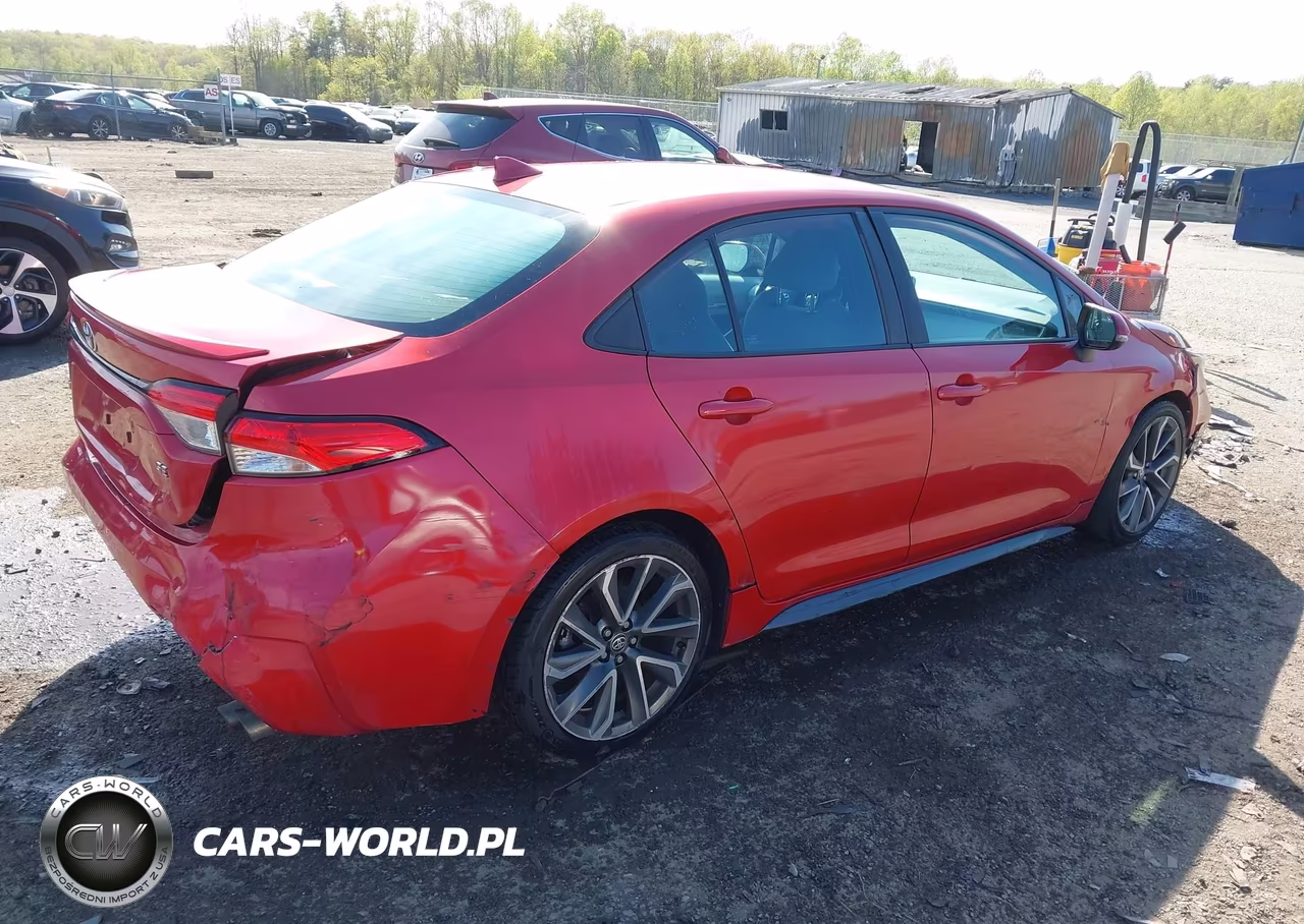 2021 Toyota Corolla Se VIN:5YFS4MCE0MP079340 - 4