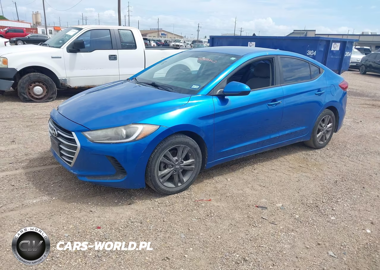 2017 Hyundai Elantra Se VIN:5NPD84LF2HH183207 - 2