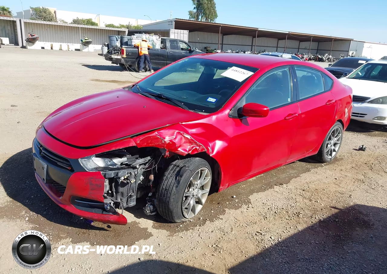 2014 Dodge Dart Sxt VIN:1C3CDFBB2ED747204 - 2