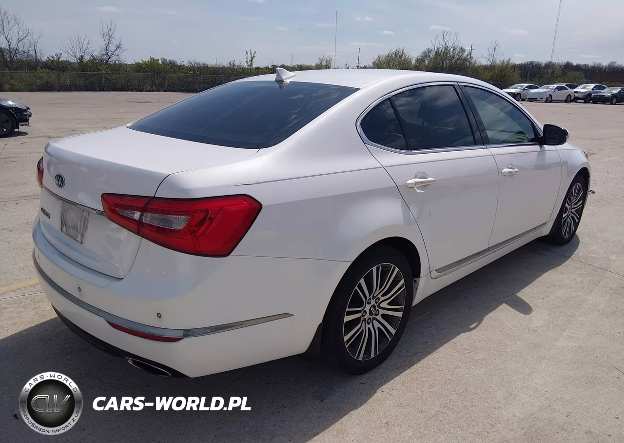 2014 Kia Cadenza Premium VIN:KNALN4D75E5134913 - 4
