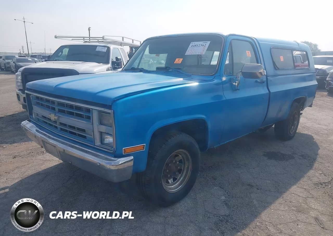 1986 Chevrolet C20 VIN:1GCGC24M3GS133879 - 2