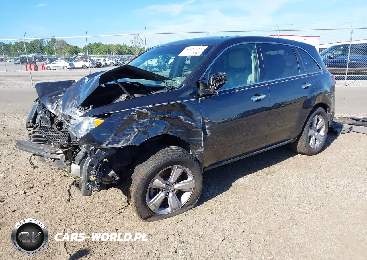 2013 Acura Mdx VIN:2HNYD2H27DH514013 - 2