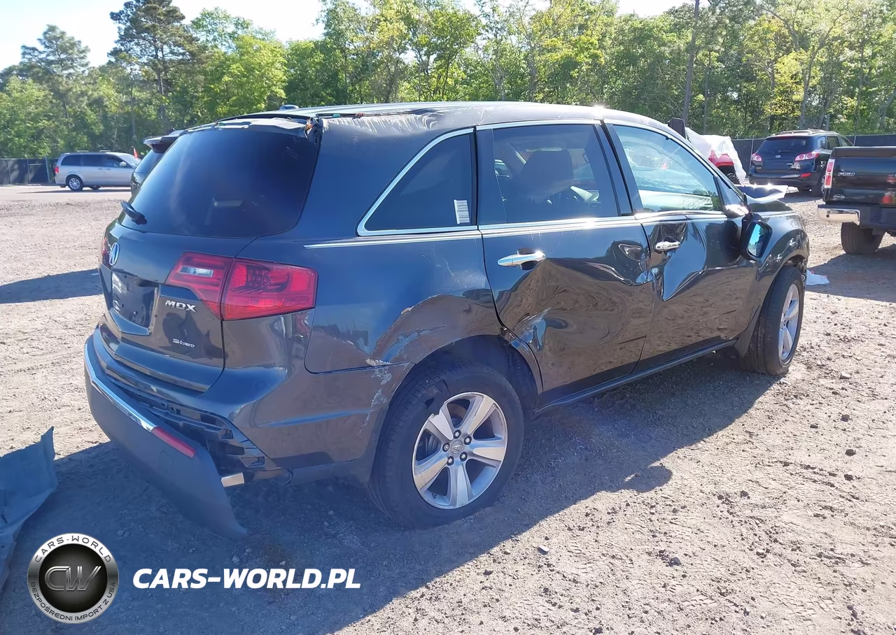 2013 Acura Mdx VIN:2HNYD2H27DH514013 - 4