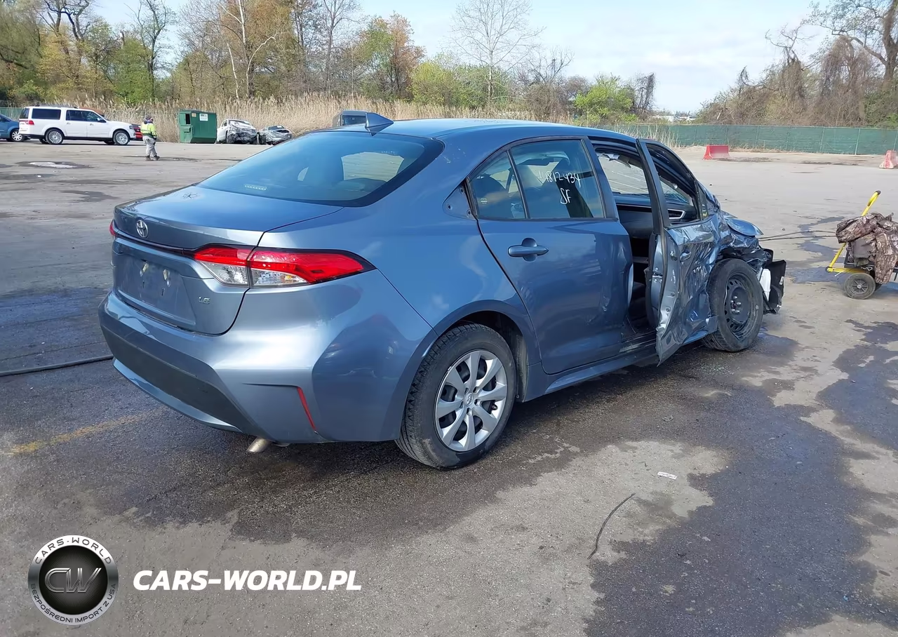 2022 Toyota Corolla Le VIN:JTDEPMAE1N3005149 - 4