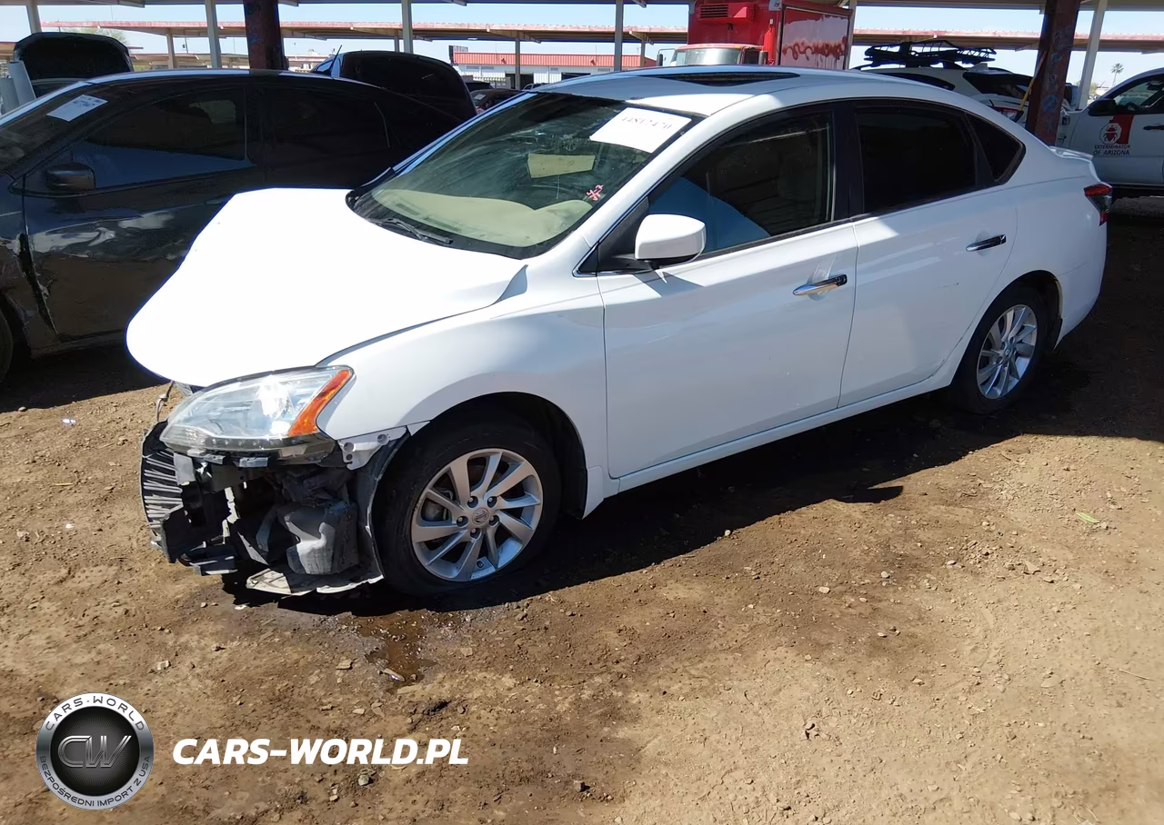 2015 Nissan Sentra Sv VIN:3N1AB7AP1FY381880 - 2
