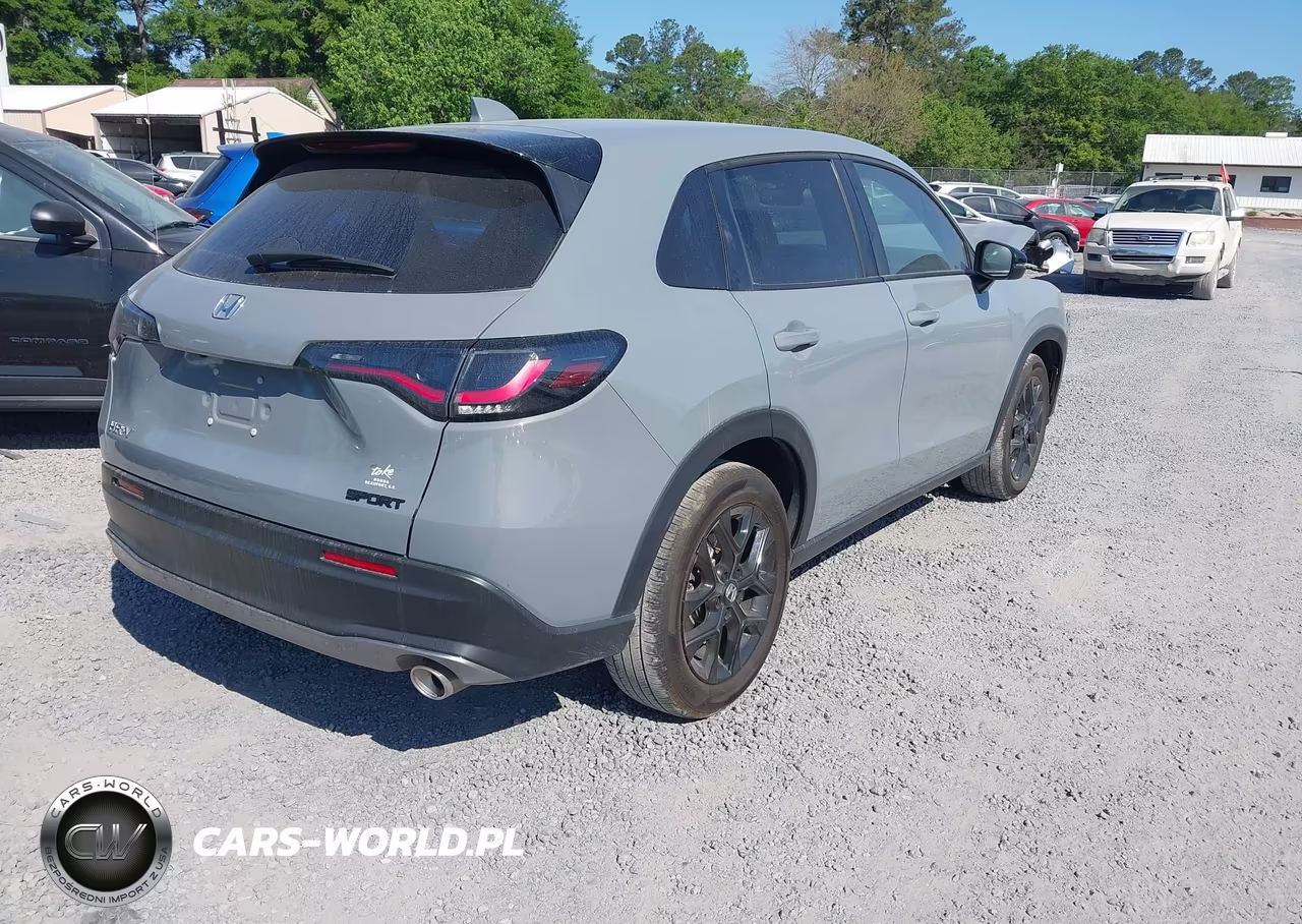 2025 Honda Hr-V 2Wd Sport VIN:3CZRZ1H52SM757821 - 4