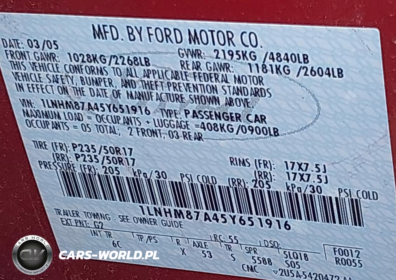 2005 Lincoln Ls V8 VIN:1LNHM87A45Y651916 - 9