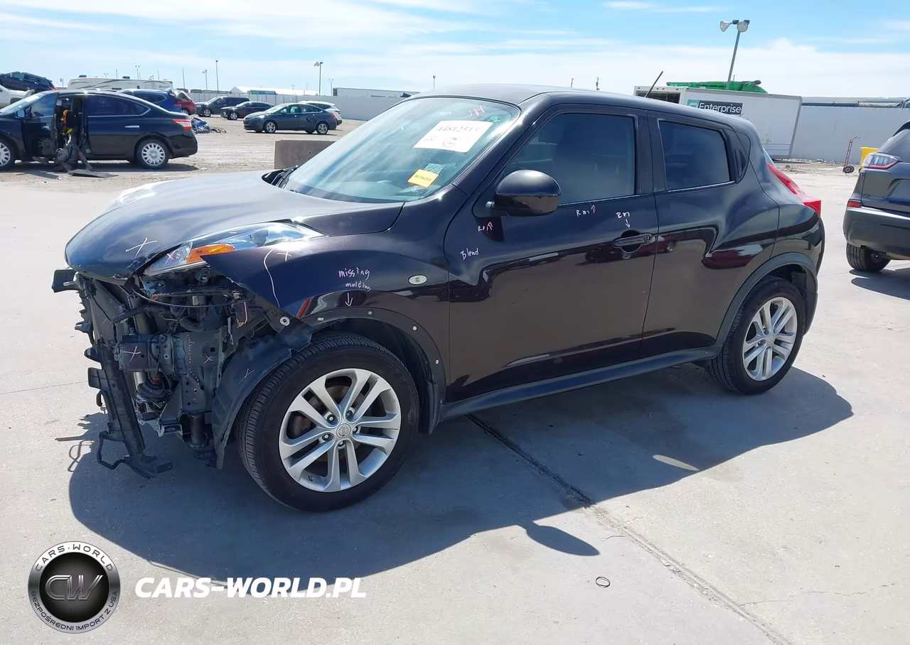 2014 Nissan Juke Sv VIN:JN8AF5MRXET353946 - 2