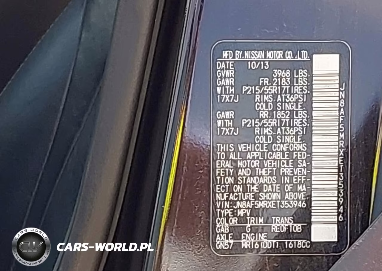 2014 Nissan Juke Sv VIN:JN8AF5MRXET353946 - 9