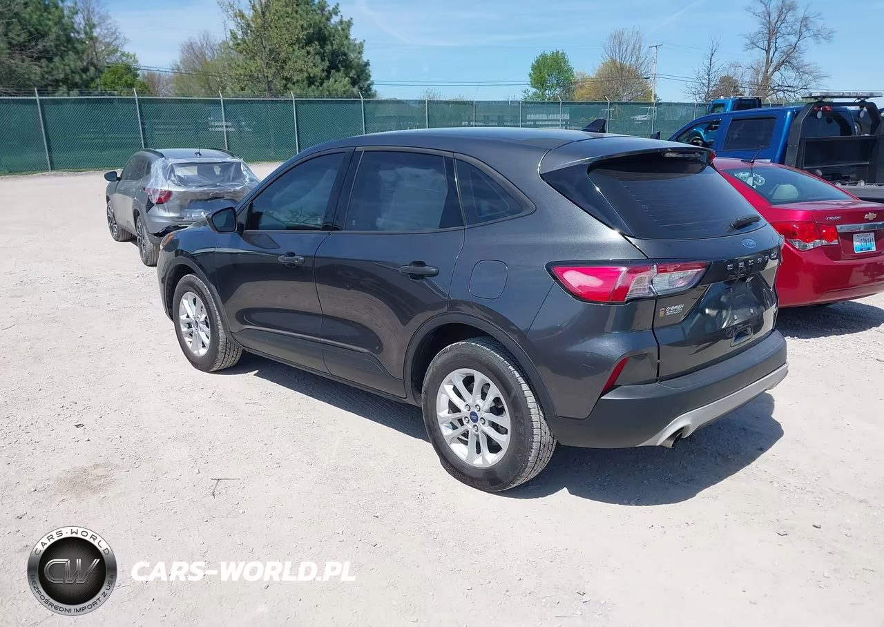 2020 Ford Escape S VIN:1FMCU9F64LUA08791 - 3