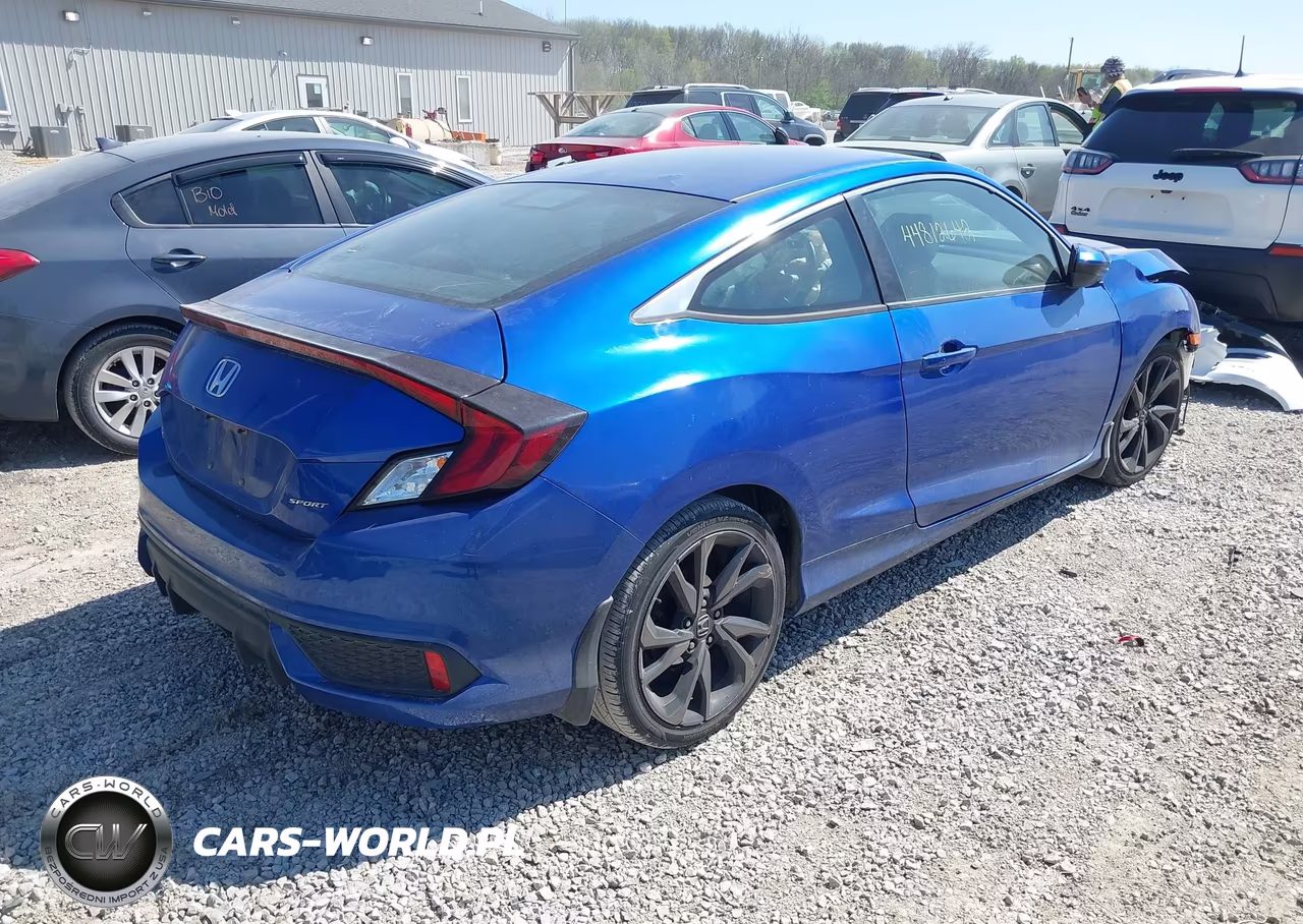 2019 Honda Civic Sport VIN:2HGFC4B82KH301722 - 4