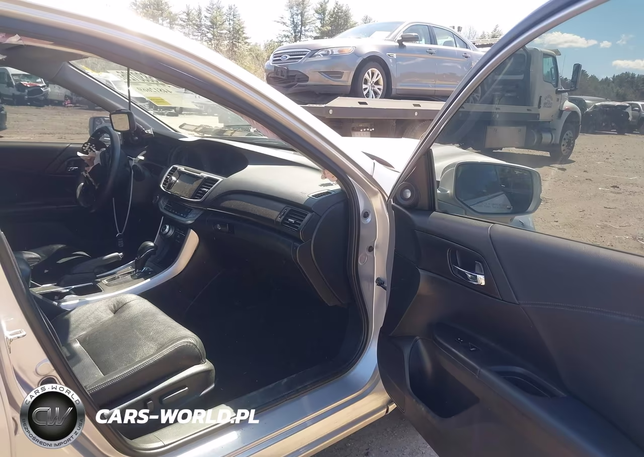 2015 Honda Accord Ex-L V-6 VIN:1HGCR3F89FA023783 - 5