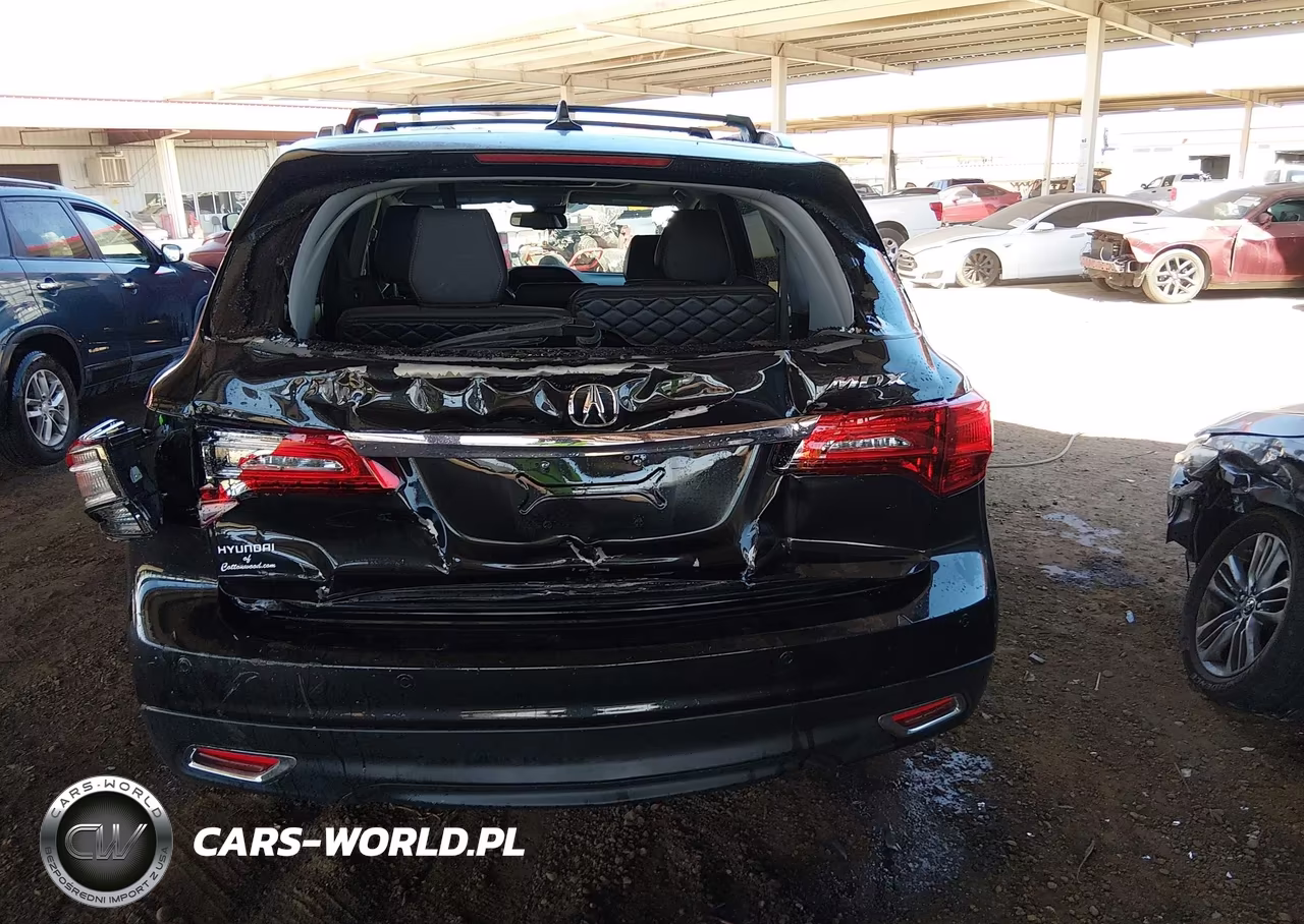 2015 Acura Mdx Advance Pkg W-Entertainment Pkg VIN:5FRYD3H88FB013476 - 16