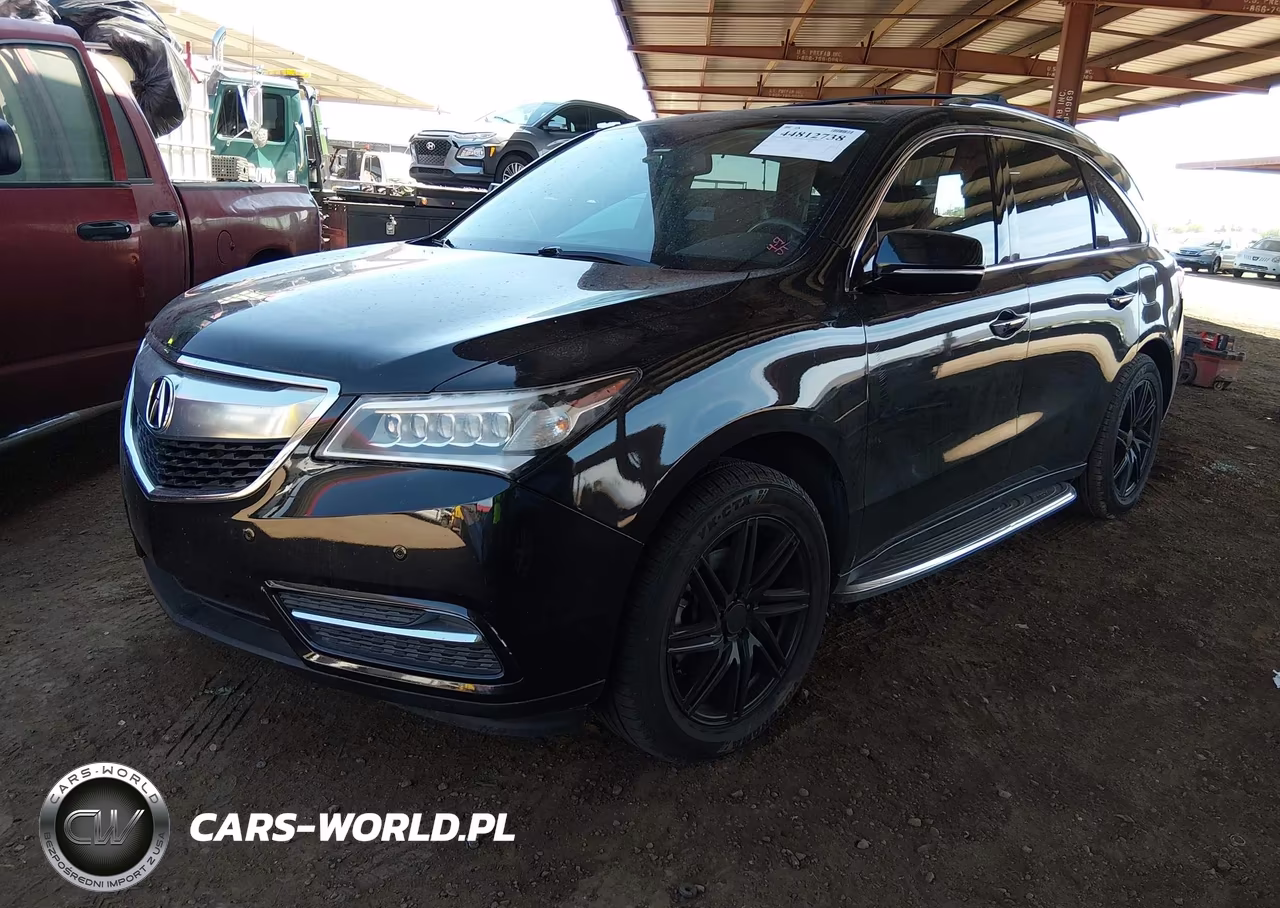 2015 Acura Mdx Advance Pkg W-Entertainment Pkg VIN:5FRYD3H88FB013476 - 2