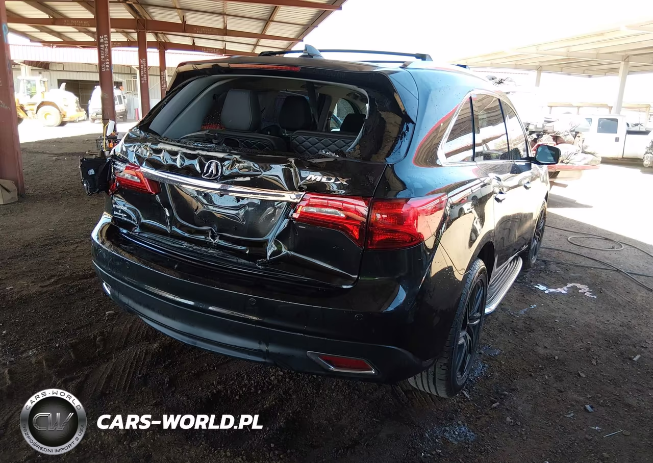 2015 Acura Mdx Advance Pkg W-Entertainment Pkg VIN:5FRYD3H88FB013476 - 4