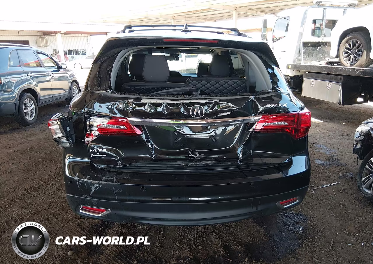 2015 Acura Mdx Advance Pkg W-Entertainment Pkg VIN:5FRYD3H88FB013476 - 6