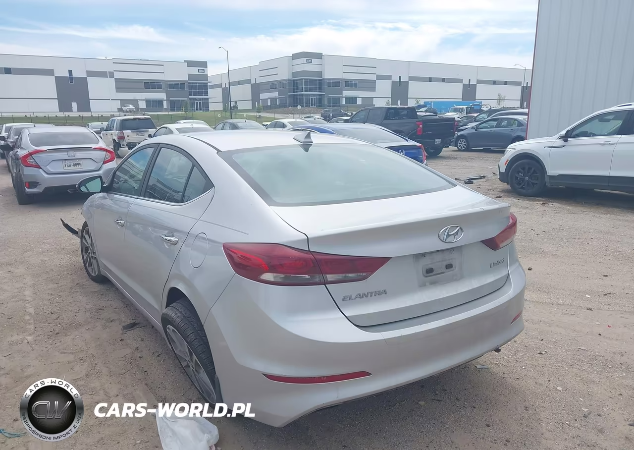 2017 Hyundai Elantra Limited VIN:KMHD84LF5HU284601 - 3