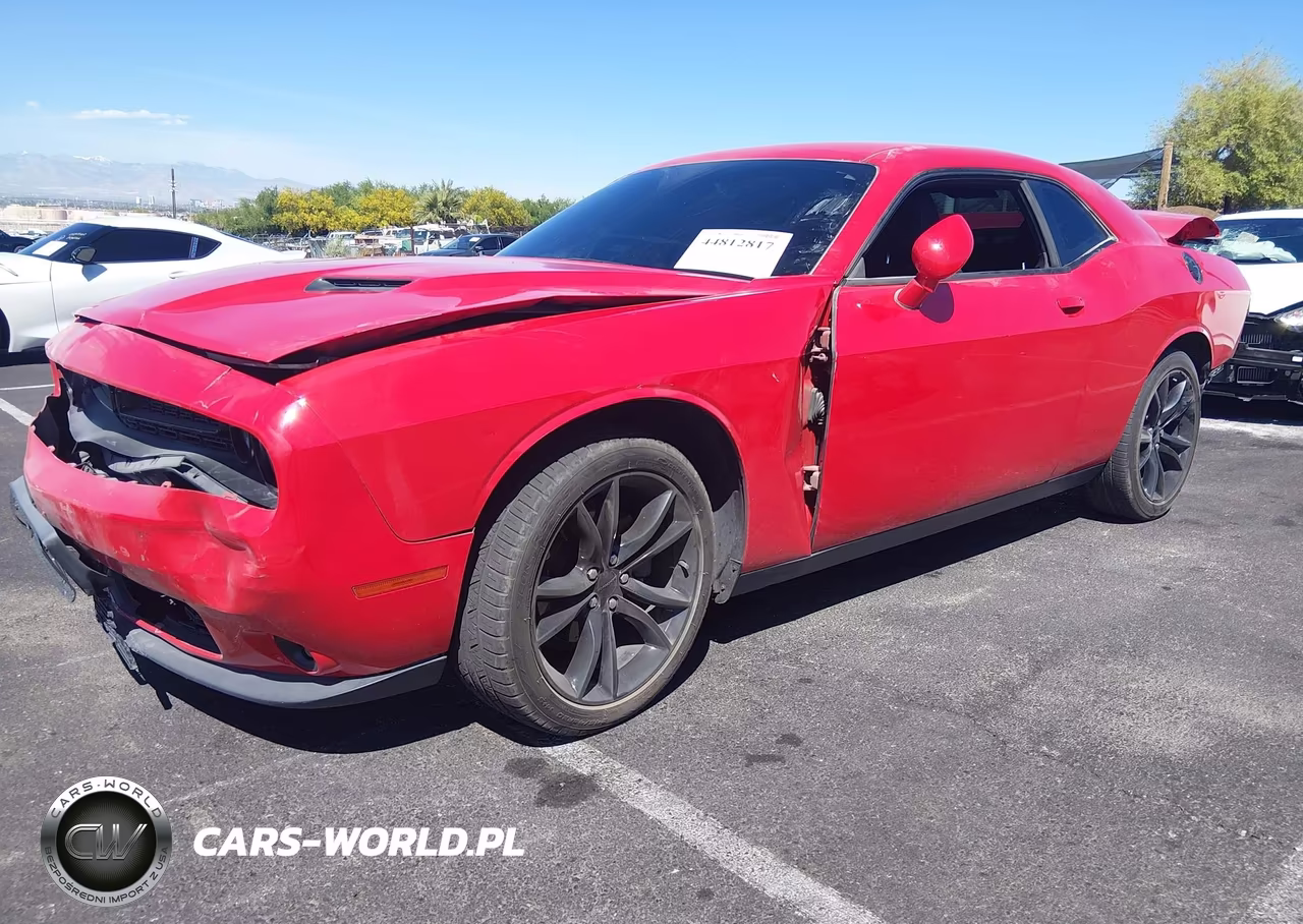 2016 Dodge Challenger Sxt VIN:2C3CDZAG5GH349506 - 2