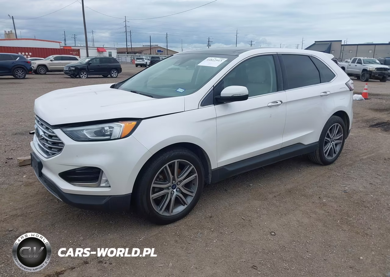 2019 Ford Edge Titanium VIN:2FMPK4K99KBB70205 - 2