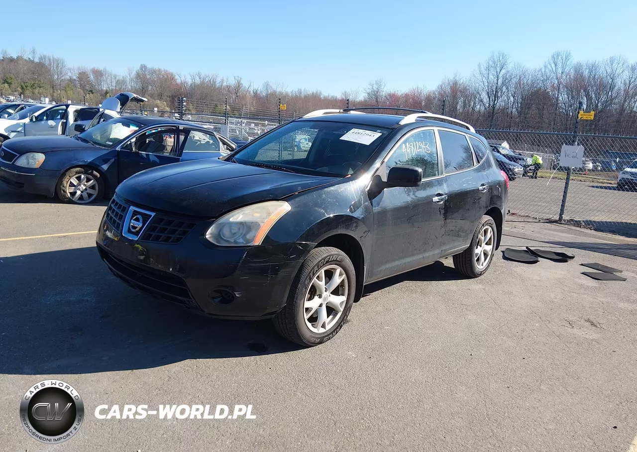 2010 Nissan Rogue Sl VIN:JN8AS5MVXAW122532 - 2