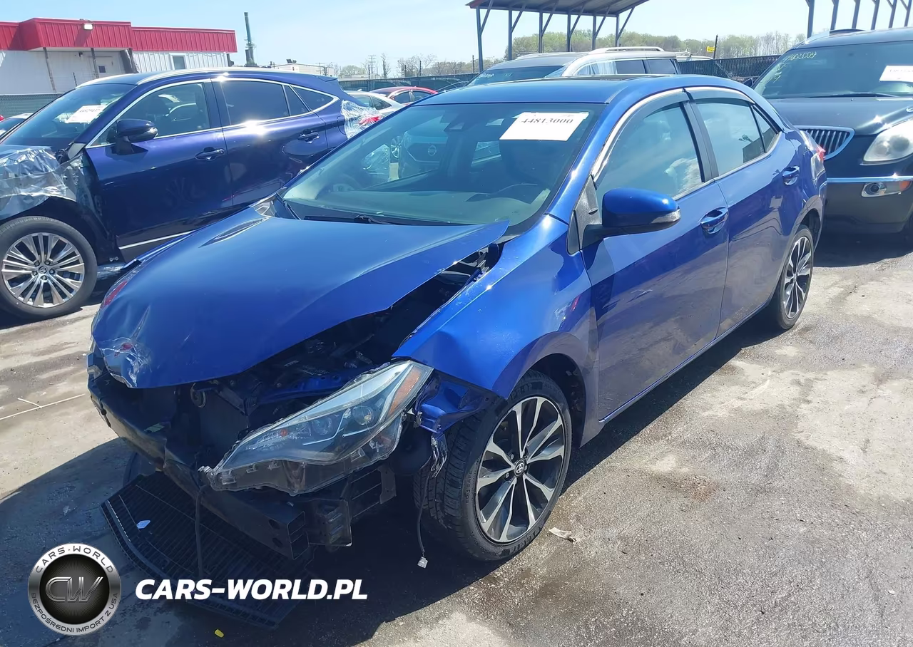 2017 Toyota Corolla Se VIN:2T1BURHE7HC758341 - 2