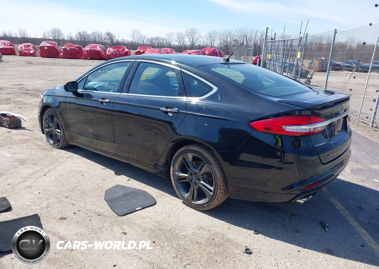 2017 Ford Fusion Sport VIN:3FA6P0VP1HR262719 - 3