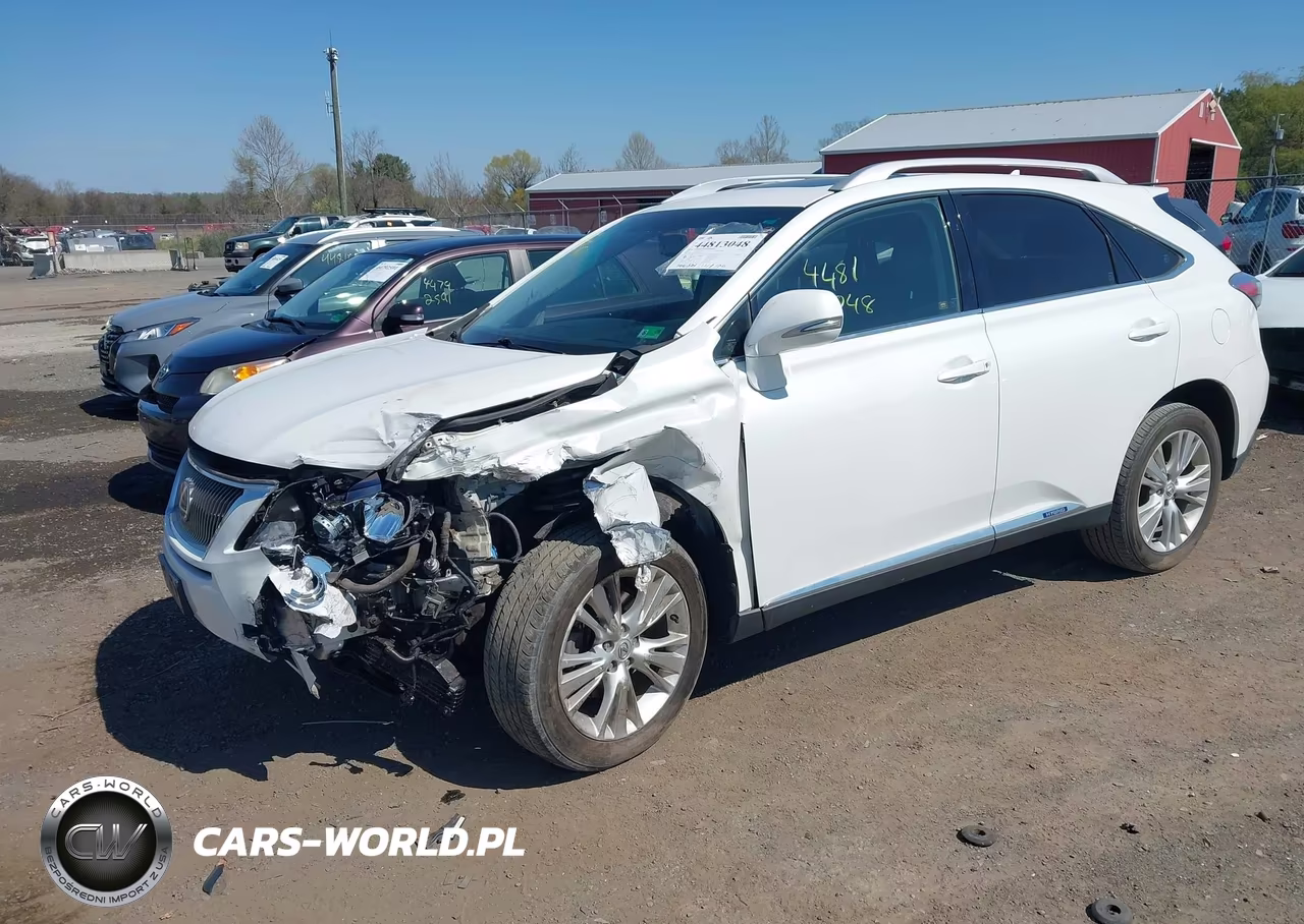 2011 Lexus Rx 450H VIN:JTJBC1BA5B2419459 - 2