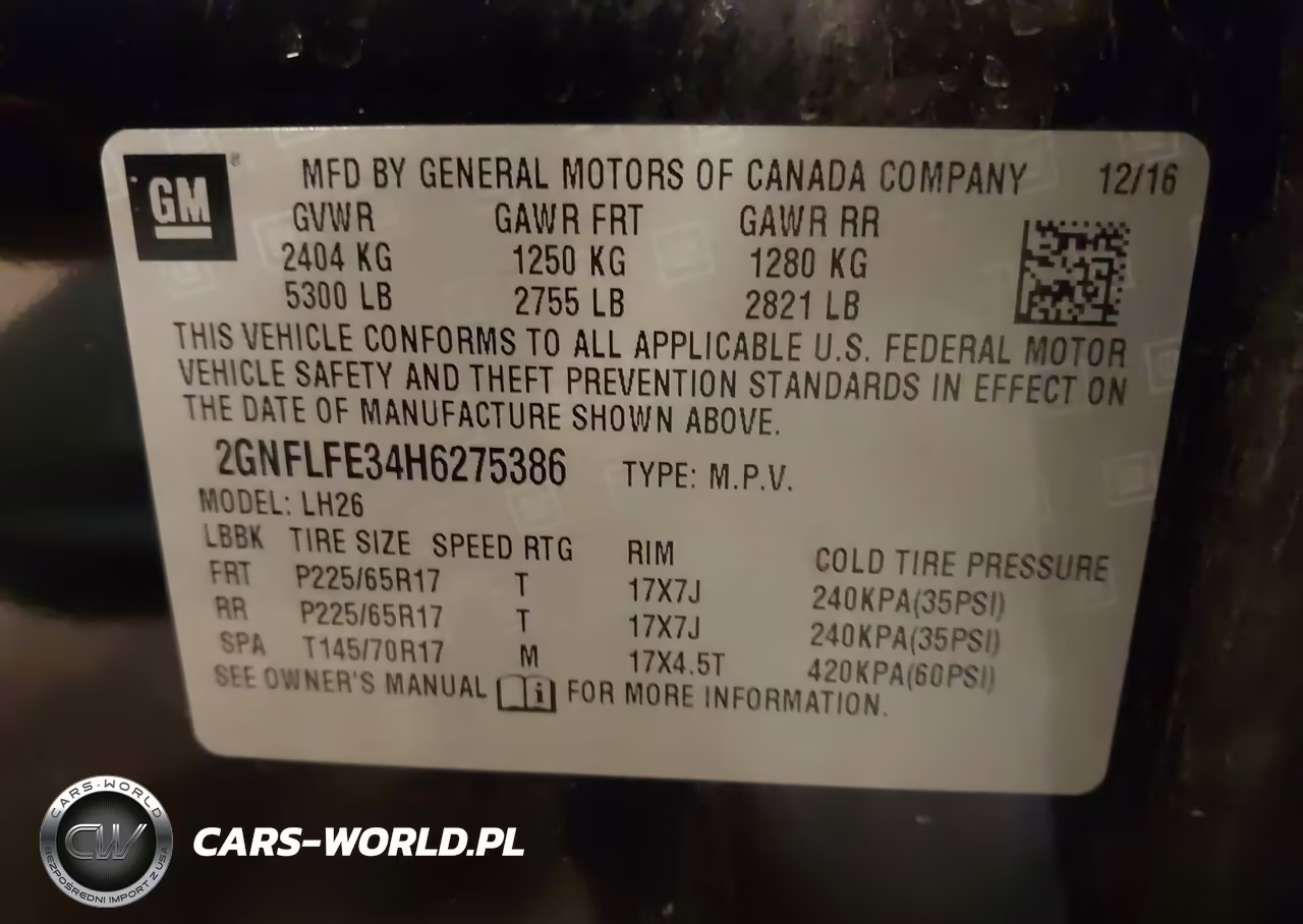 2017 Chevrolet Equinox Lt VIN:2GNFLFE34H6275386 - 9