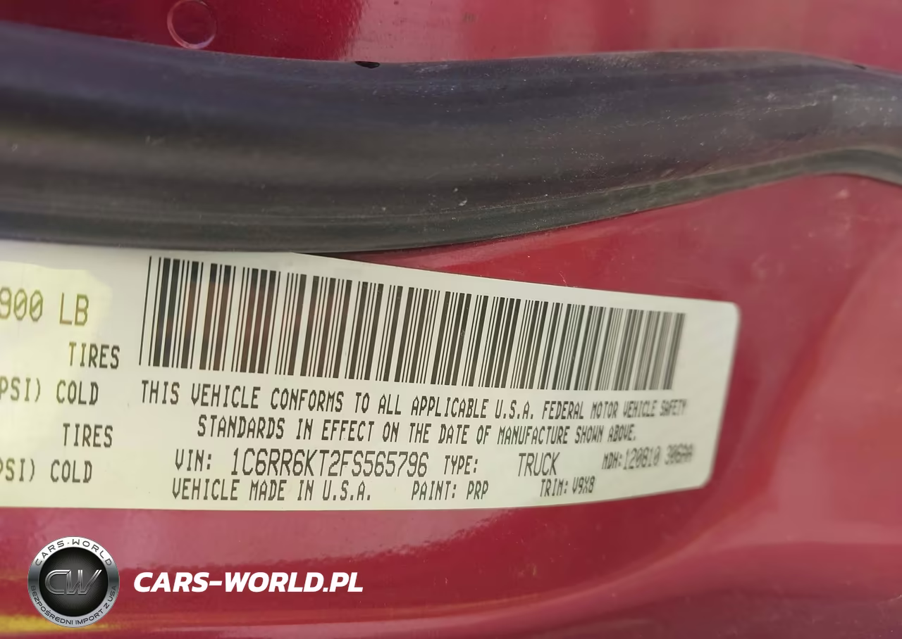 2015 Ram 1500 Express VIN:1C6RR6KT2FS565796 - 9