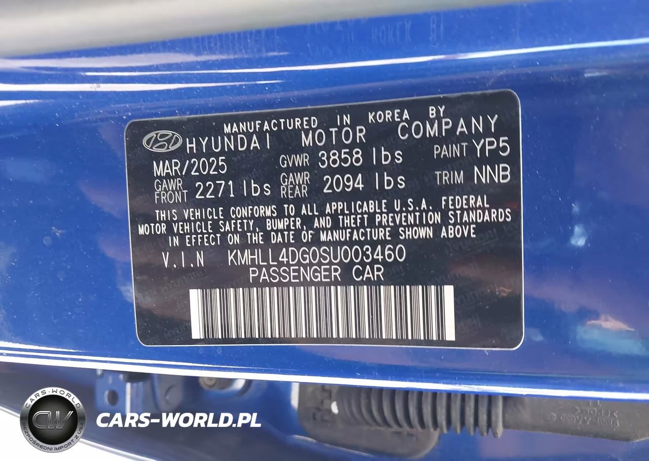 2025 Hyundai Elantra Se VIN:KMHLL4DG0SU003460 - 9