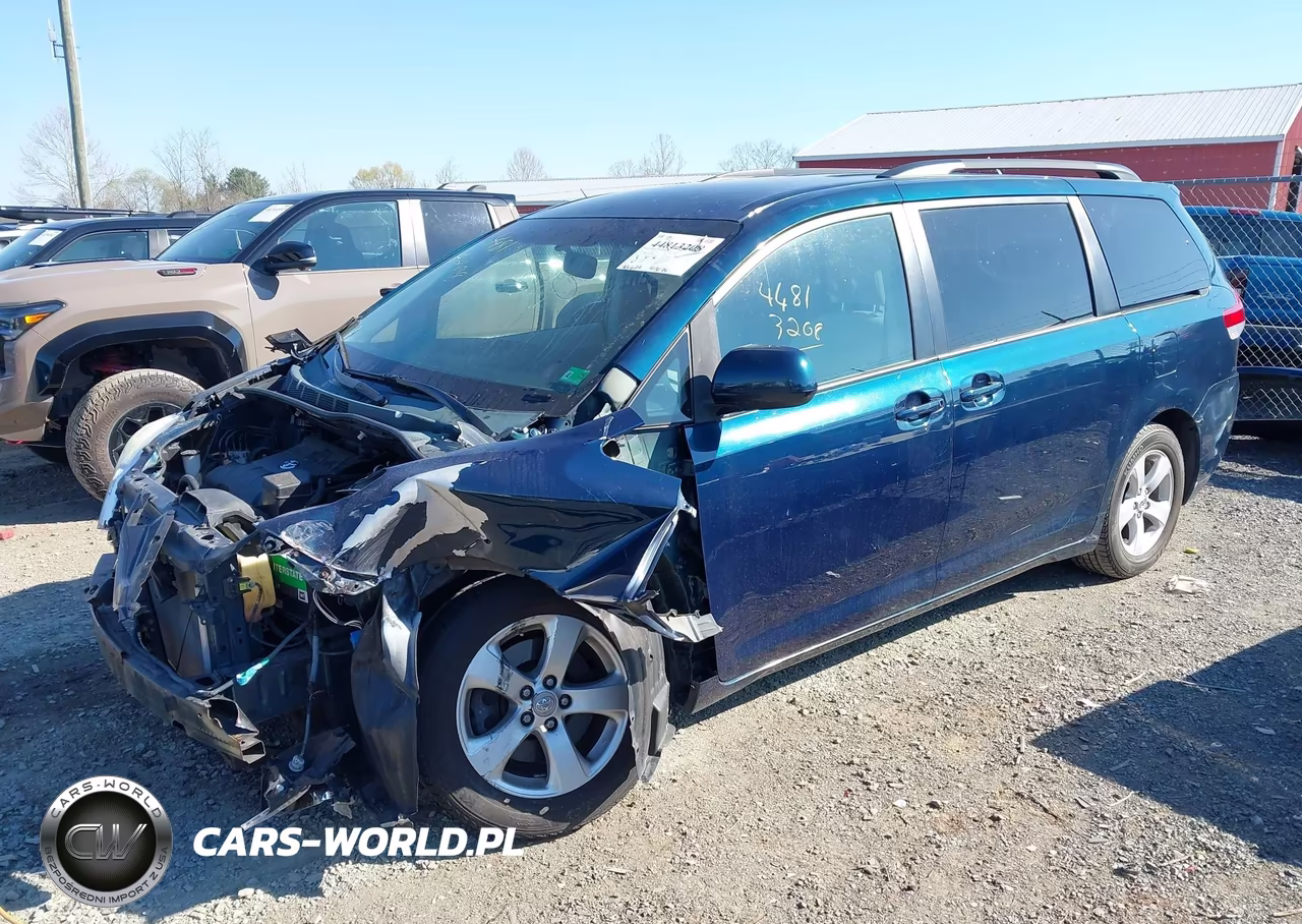 2011 Toyota Sienna Le V6 VIN:5TDKK3DC5BS088133 - 2