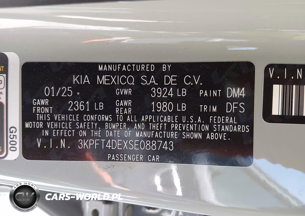 2025 Kia K4 Lxs VIN:3KPFT4DEXSE088743 - 9