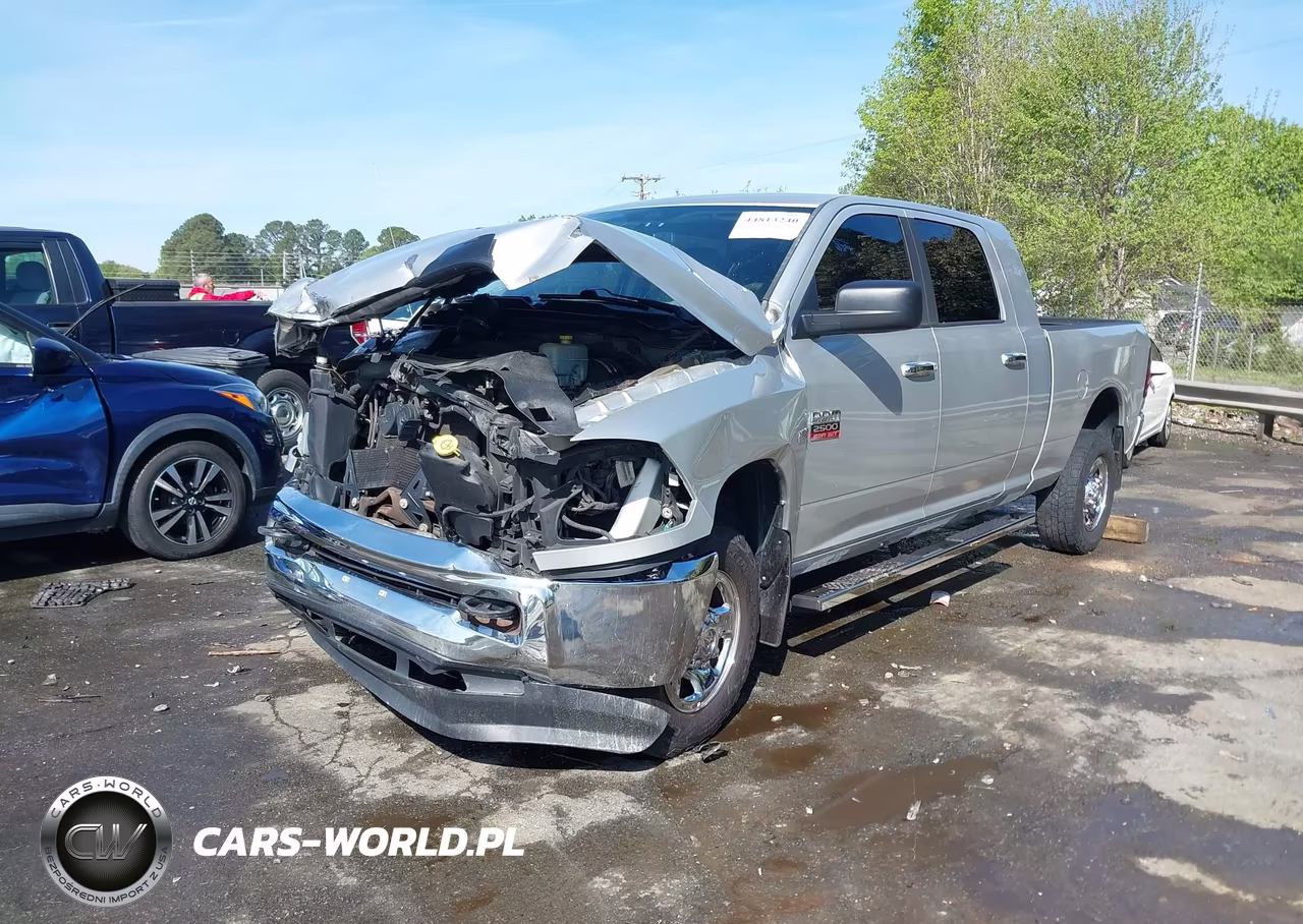 2012 Ram 2500 Slt VIN:3C6TD5MTXCG127509 - 2