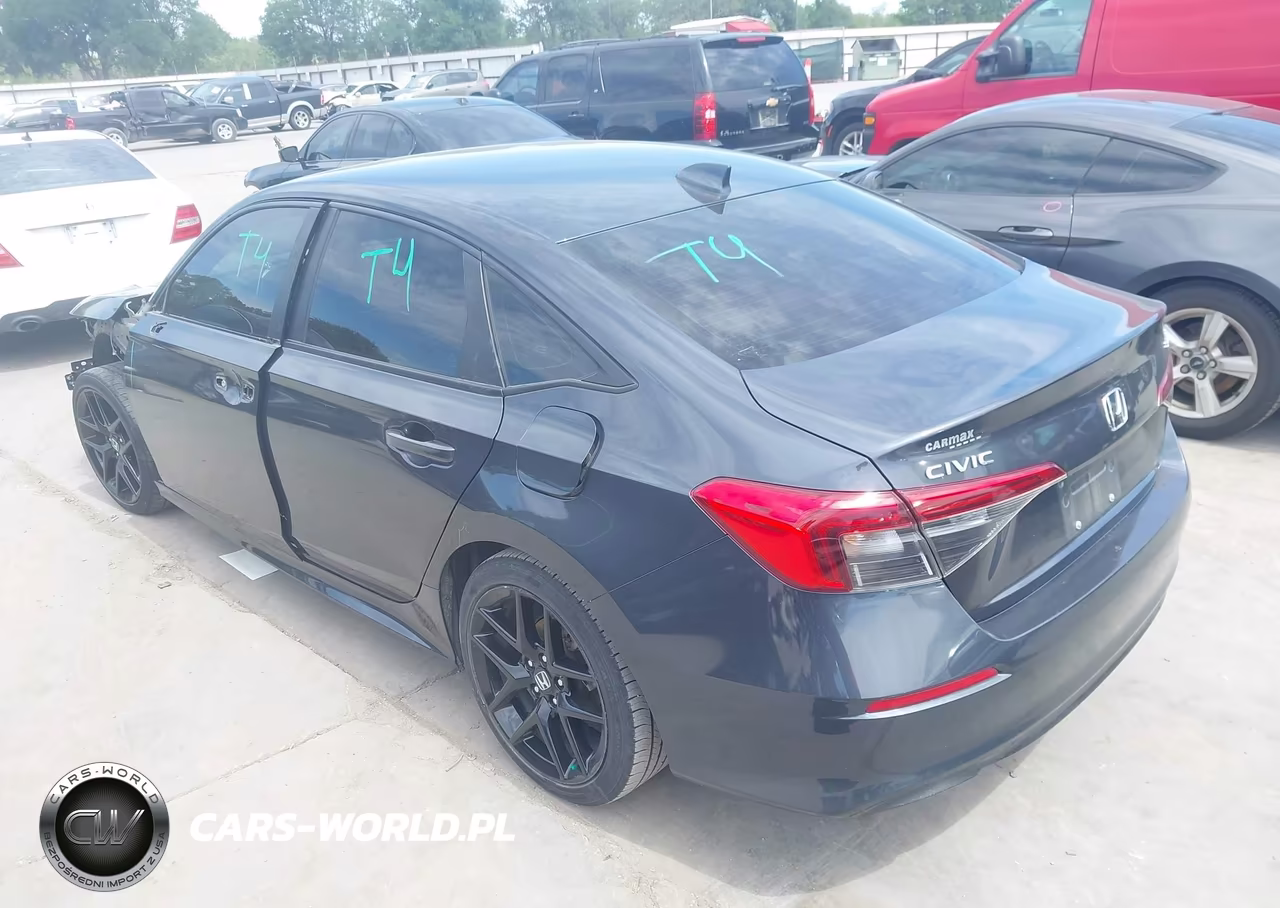 2022 Honda Civic Sport VIN:2HGFE2F51NH524742 - 3