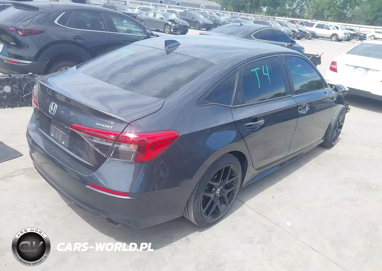 2022 Honda Civic Sport VIN:2HGFE2F51NH524742 - 4