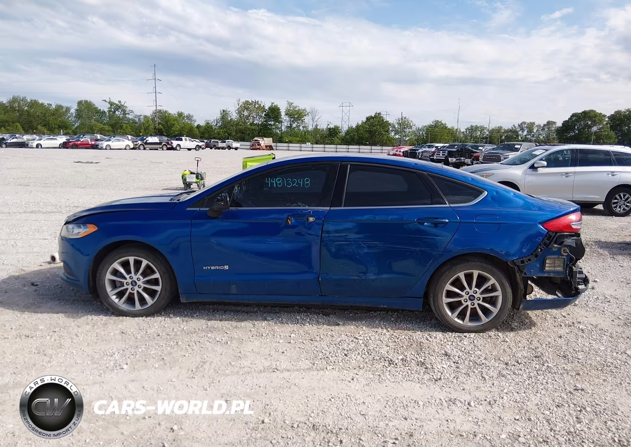 2017 Ford Fusion Hybrid Se VIN:3FA6P0LU7HR143842 - 14
