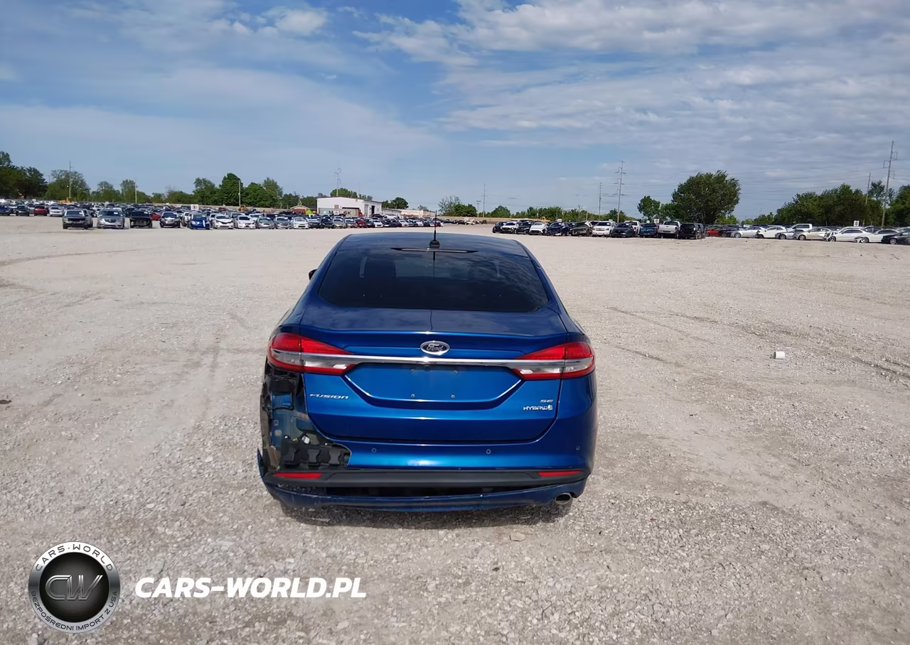 2017 Ford Fusion Hybrid Se VIN:3FA6P0LU7HR143842 - 16