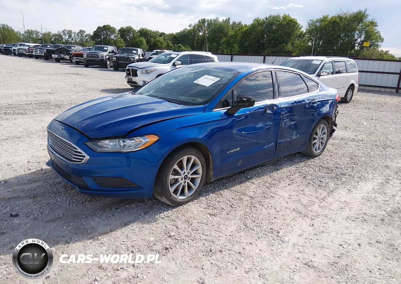 2017 Ford Fusion Hybrid Se VIN:3FA6P0LU7HR143842 - 2