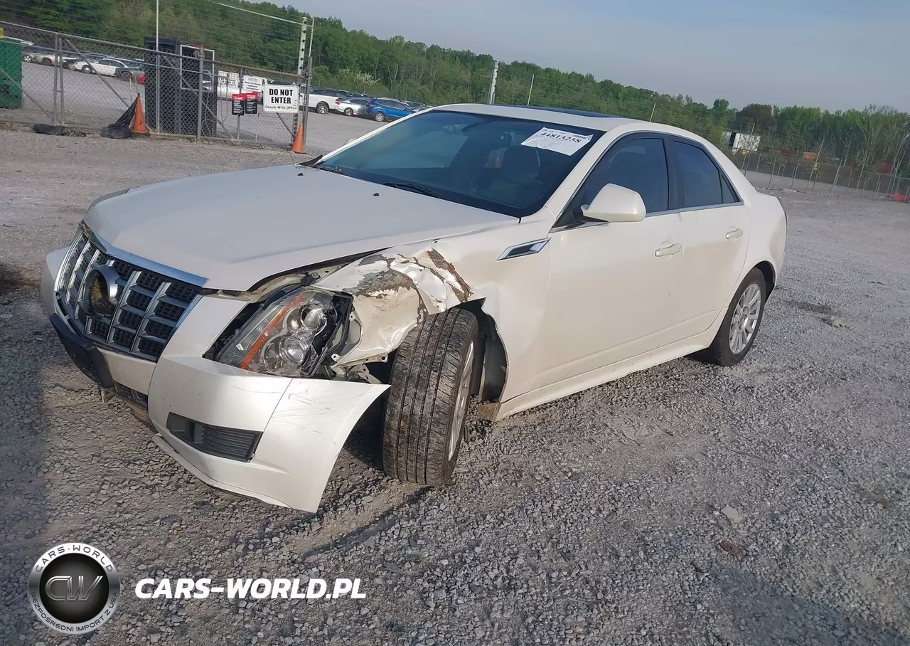 2012 Cadillac Cts Luxury VIN:1G6DE5E54C0116555 - 2