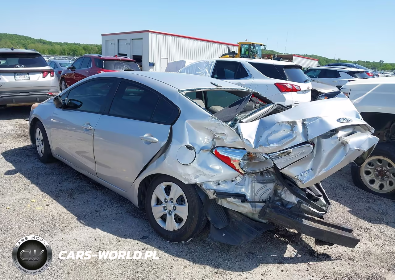 2016 Kia Forte Lx VIN:KNAFK4A67G5487223 - 3