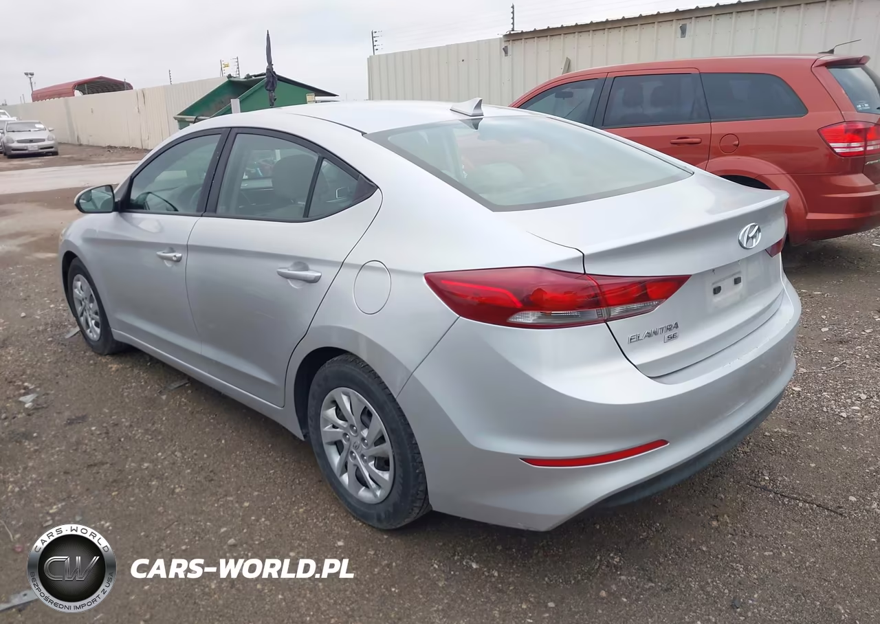 2017 Hyundai Elantra Se VIN:KMHD74LF2HU396761 - 3