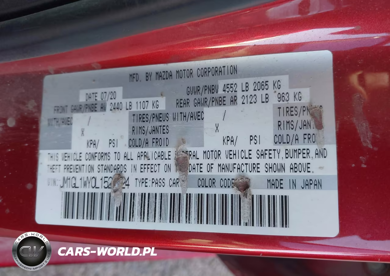 2020 Mazda Mazda6 Grand Touring Reserve VIN:JM1GL1WY0L1525924 - 9