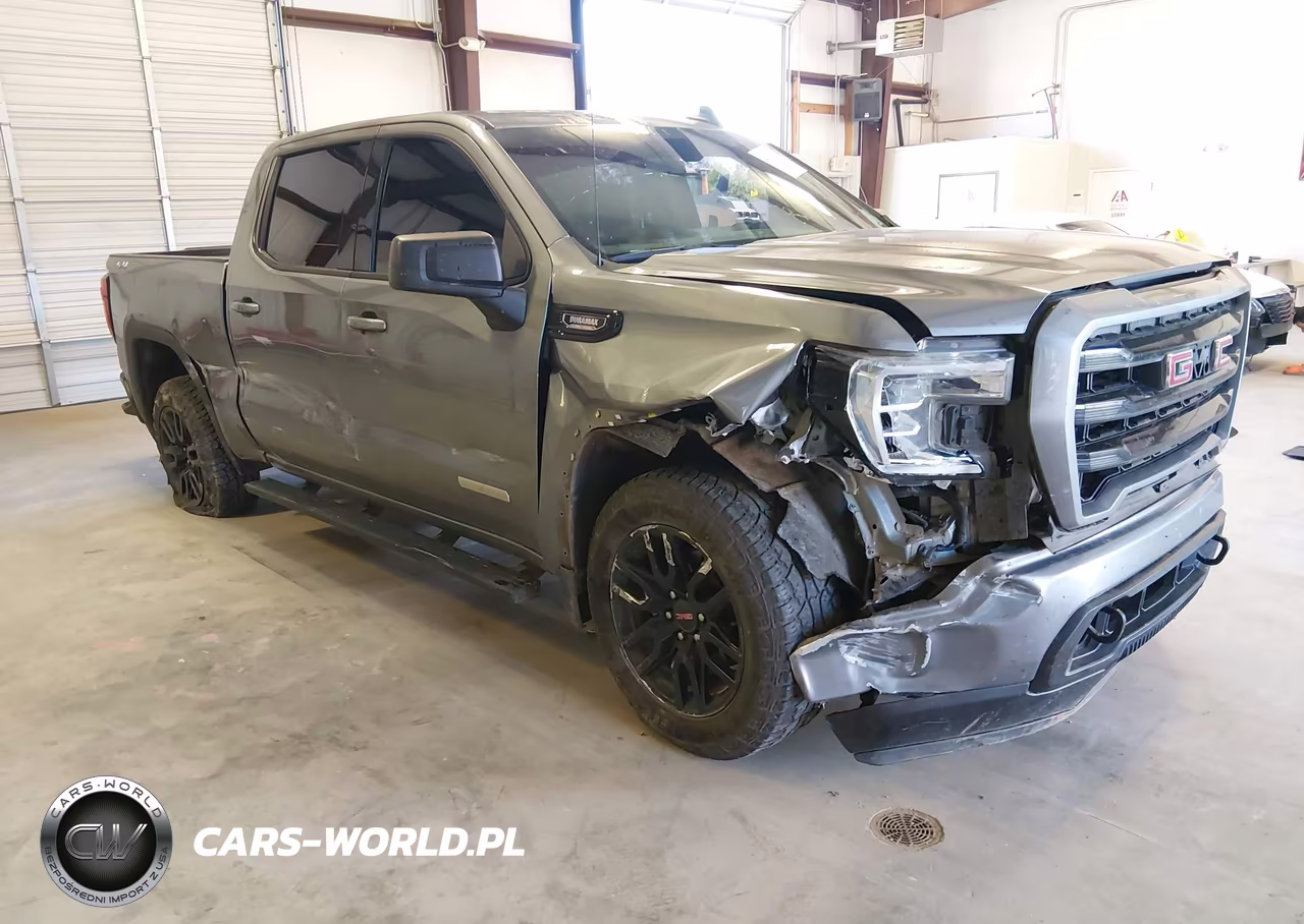 2021 GMC Sierra 1500 4Wd Short Box Elevation