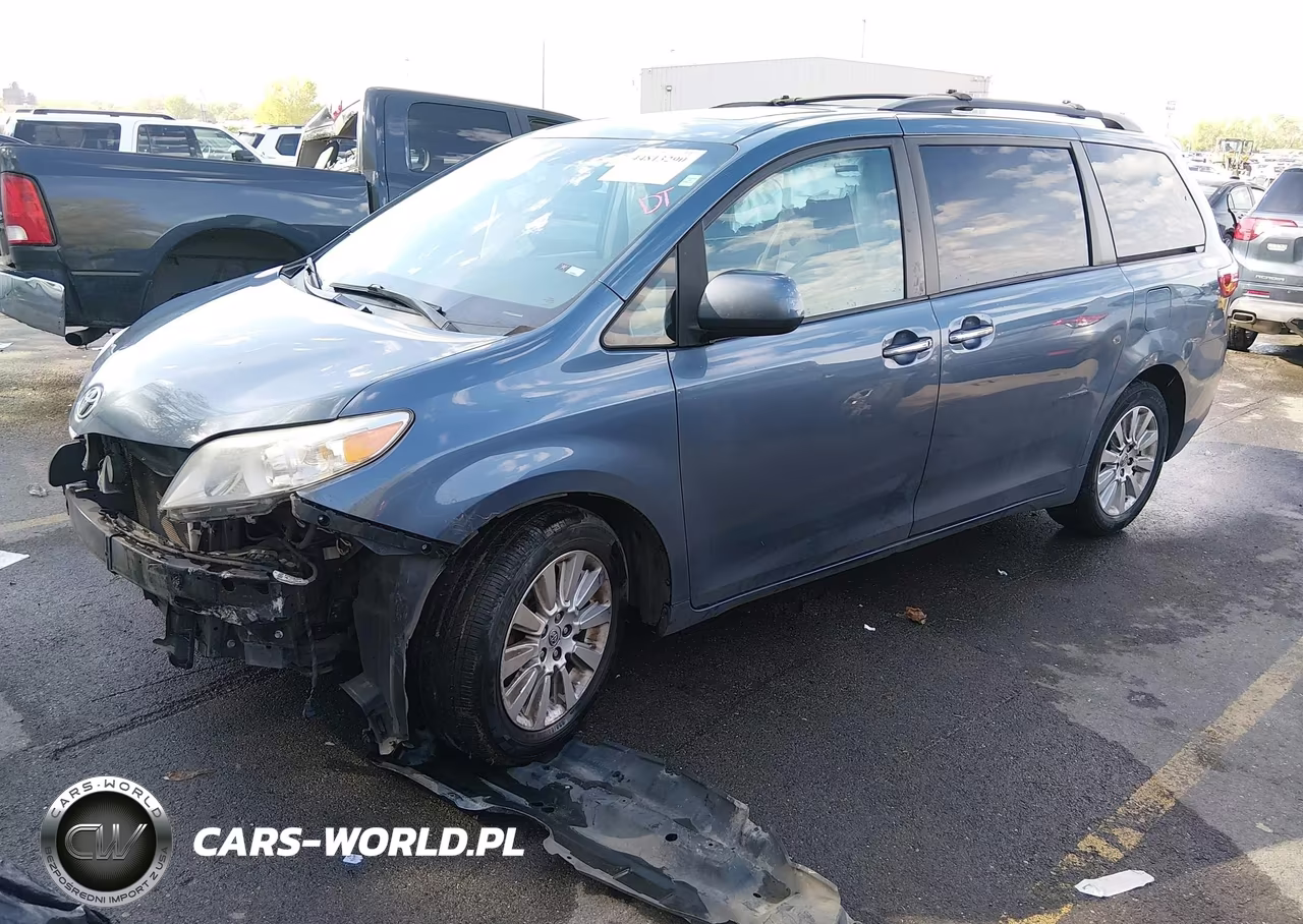 2015 Toyota Sienna Xle Premium 7 Passenger VIN:5TDDK3DC8FS122547 - 2
