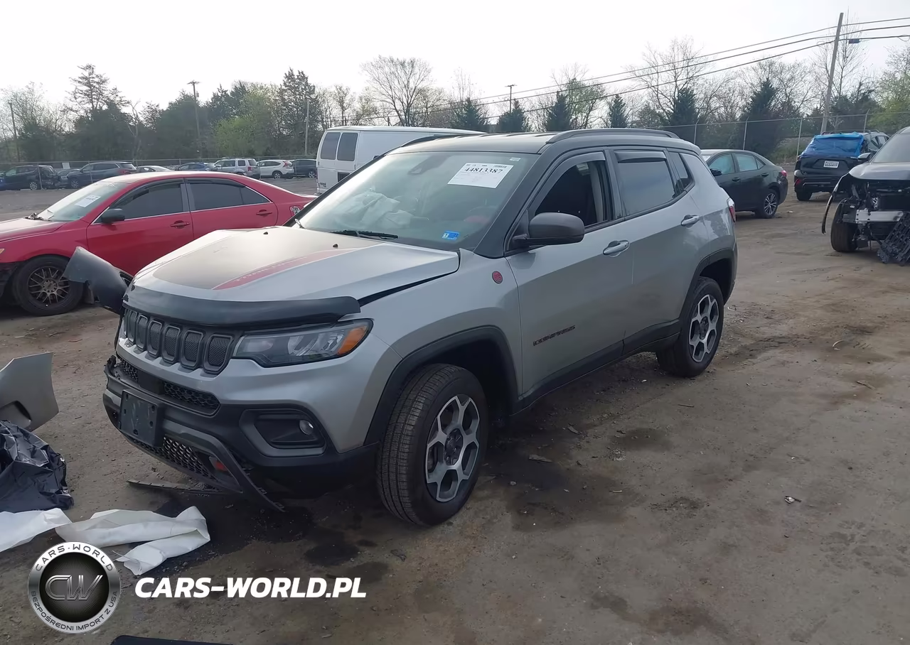 2022 Jeep Compass Trailhawk 4X4 VIN:3C4NJDDB1NT102908 - 2