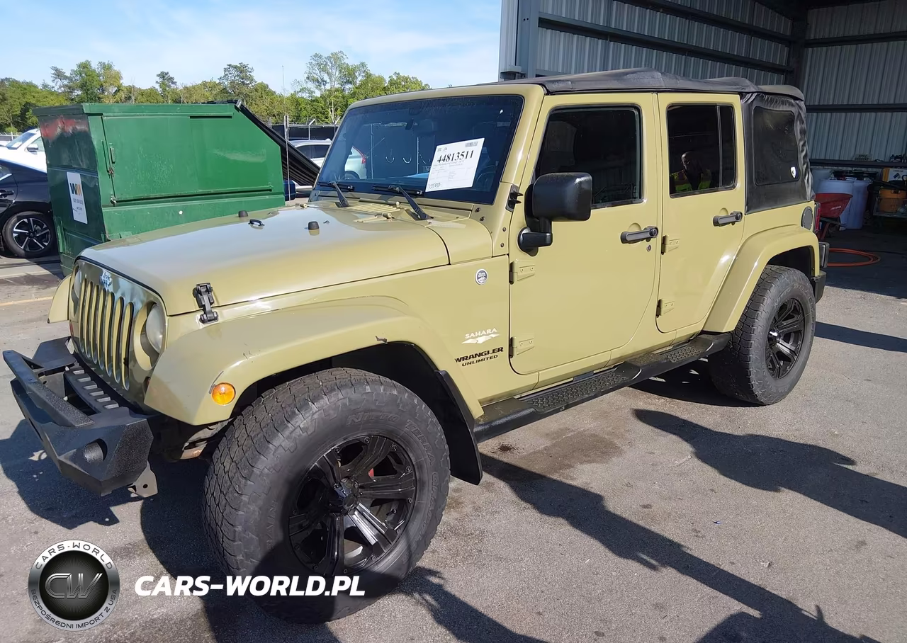 2013 Jeep Wrangler Unlimited Sahara VIN:1C4HJWEG7DL609034 - 2