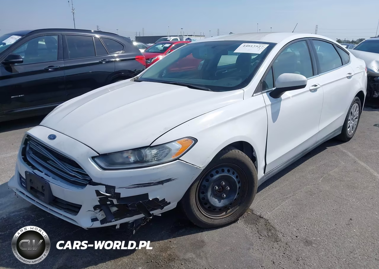 2014 Ford Fusion S VIN:3FA6P0G77ER283891 - 2