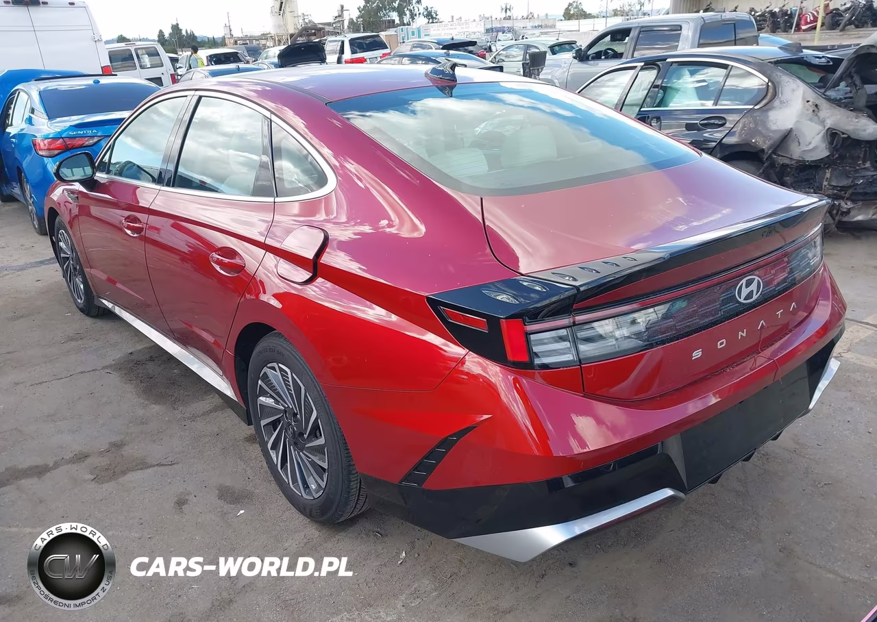 2025 Hyundai Sonata Hybrid Sel VIN:KMHL34JJ9SA121525 - 3