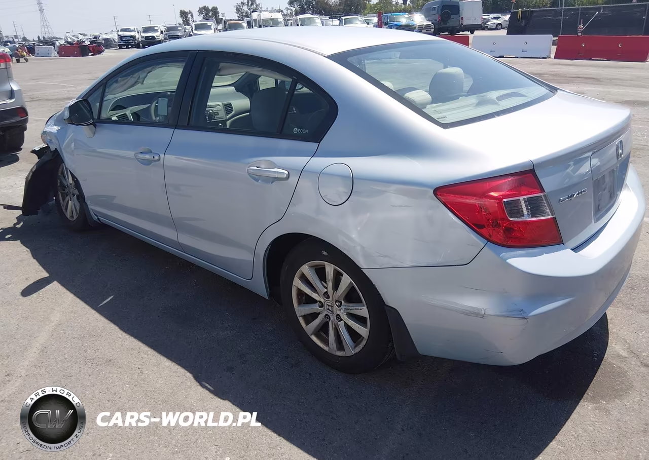 2012 Honda Civic Ex VIN:19XFB2F87CE302202 - 3